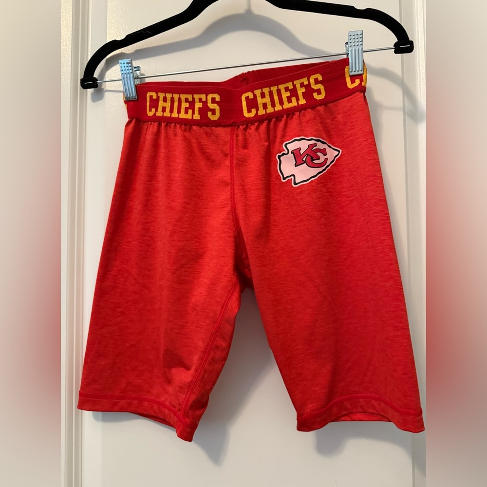 Kansas City Chiefs Red Athletic Women’s Shorts